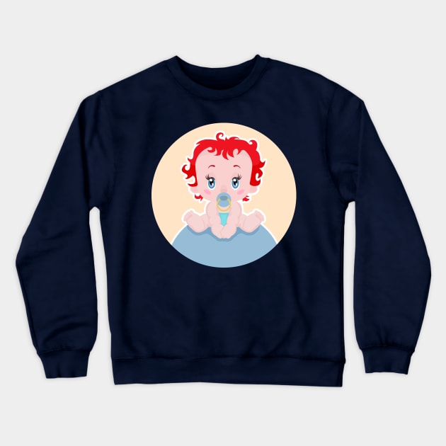 Baby Crewneck Sweatshirt by femida